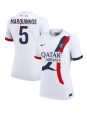 Billige Paris Saint-Germain Marquinhos #5 Bortedrakt Dame 2024-25 Kortermet